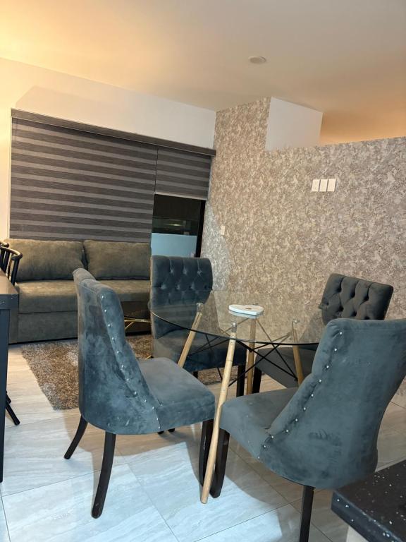 Posezení v ubytování CC Condominio