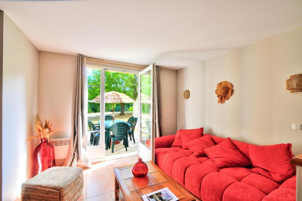 Posezení v ubytování La résidence du Lac - maeva Home - Maison 3 pièces + coin cabine 8 personnes - Prestige MAE-5933