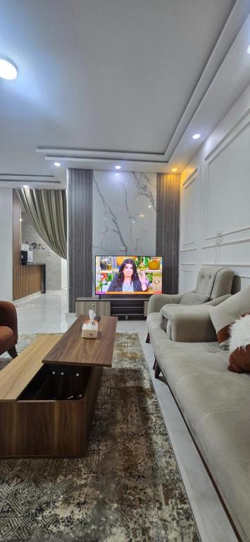 Χώρος καθιστικού στο Sedra Beautiful House