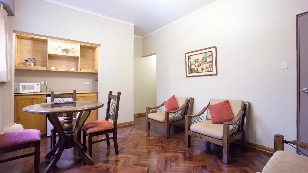 Kuchyň nebo kuchyňský kout v ubytování Suites Larco 656 Miraflores Lima