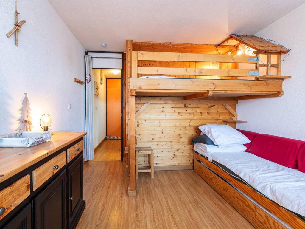 Studio moderne pour 4 personnes avec accès skis aux pieds
