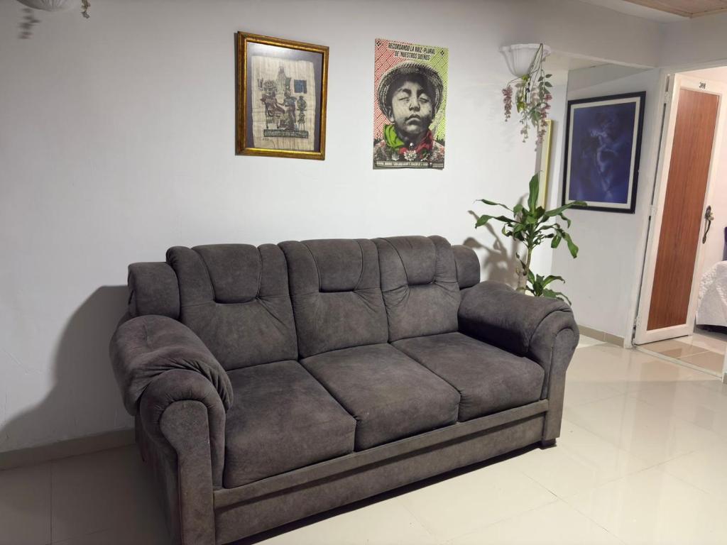 Χώρος καθιστικού στο Norte, Habitación 303