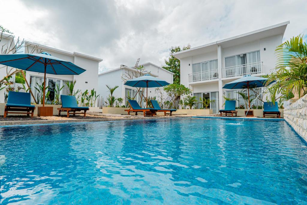 Πισίνα στο ή κοντά στο Bella Belly Cottage By Bali Cabin