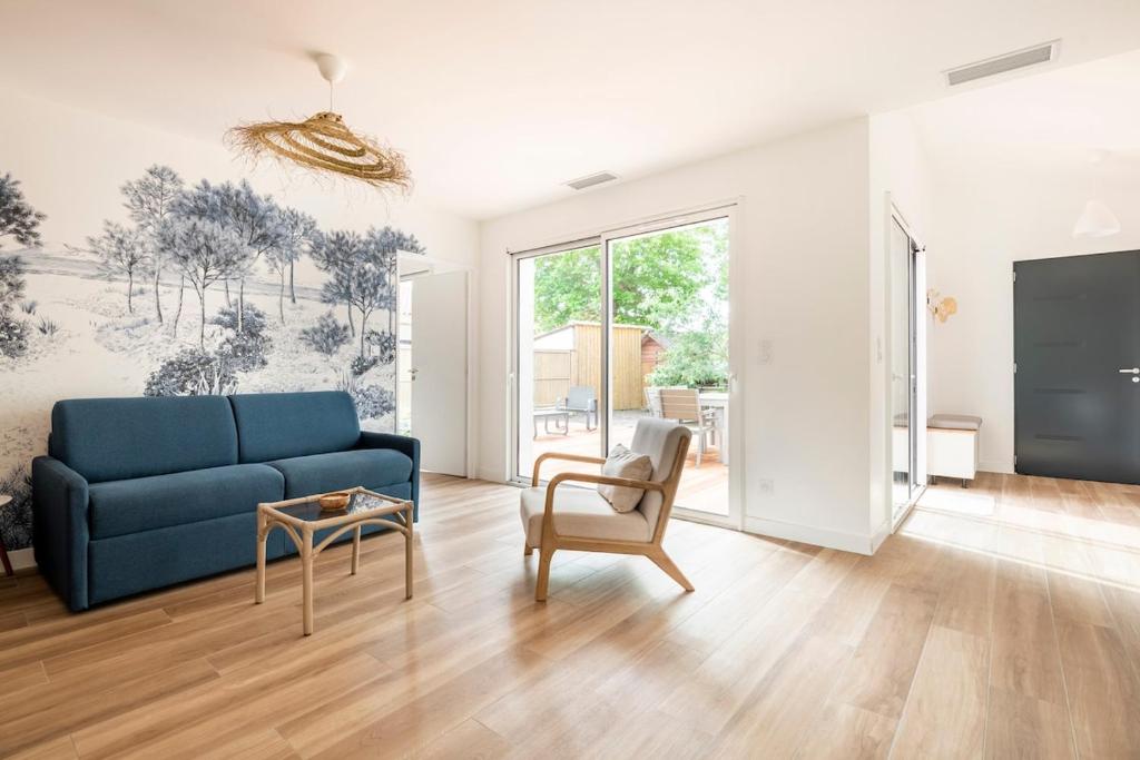 Et tv og/eller underholdning på Villa Bassin d'Arcachon