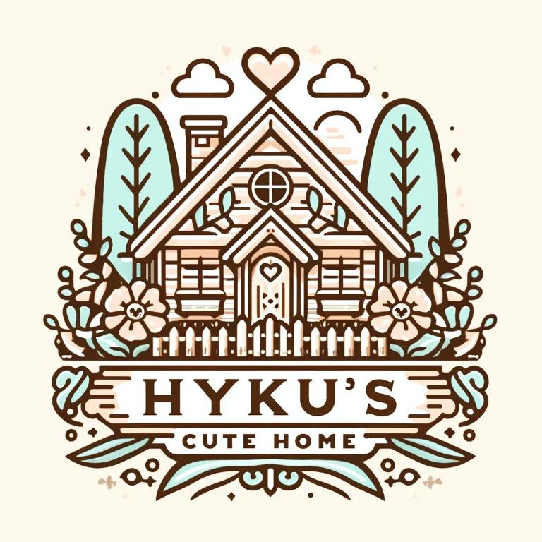 a vector illustration of a house with flowers and a label at not applicable! in Kaikalapettai