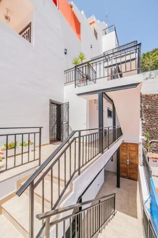 Balkon lub taras w obiekcie colina apartment
