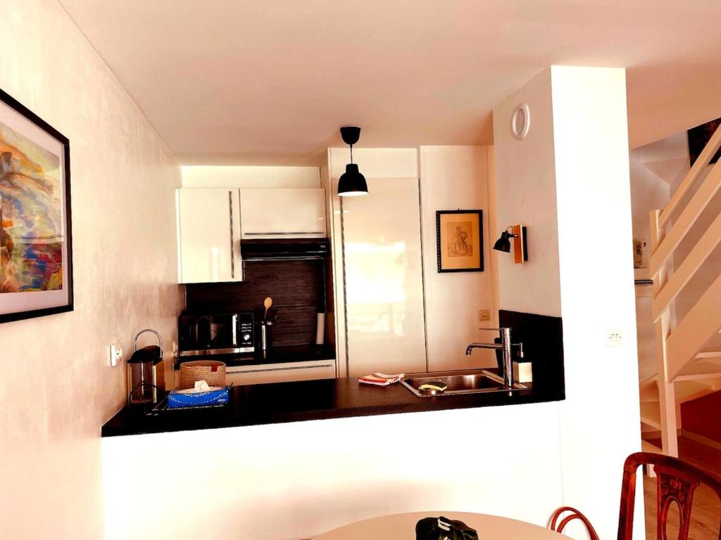 Dapur atau dapur kecil di Parenthèse d'Opale Hardelot