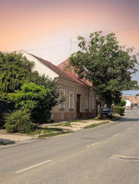 a house on the side of a street at B59 guesthouse in Budakalász