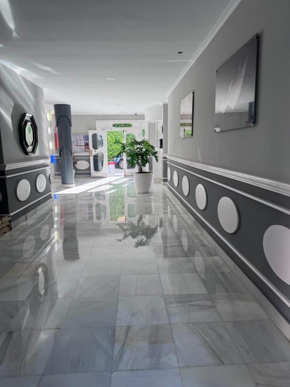 Et tv og/eller underholdning på Araya Apartments