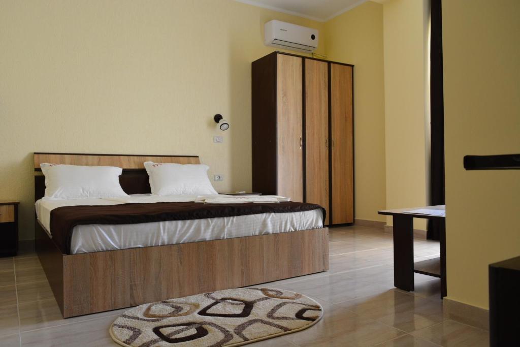Postel nebo postele na pokoji v ubytování Hotel MareMar