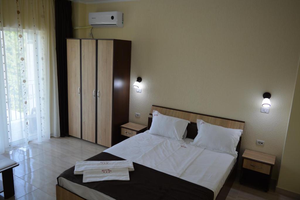 Postel nebo postele na pokoji v ubytování Hotel MareMar