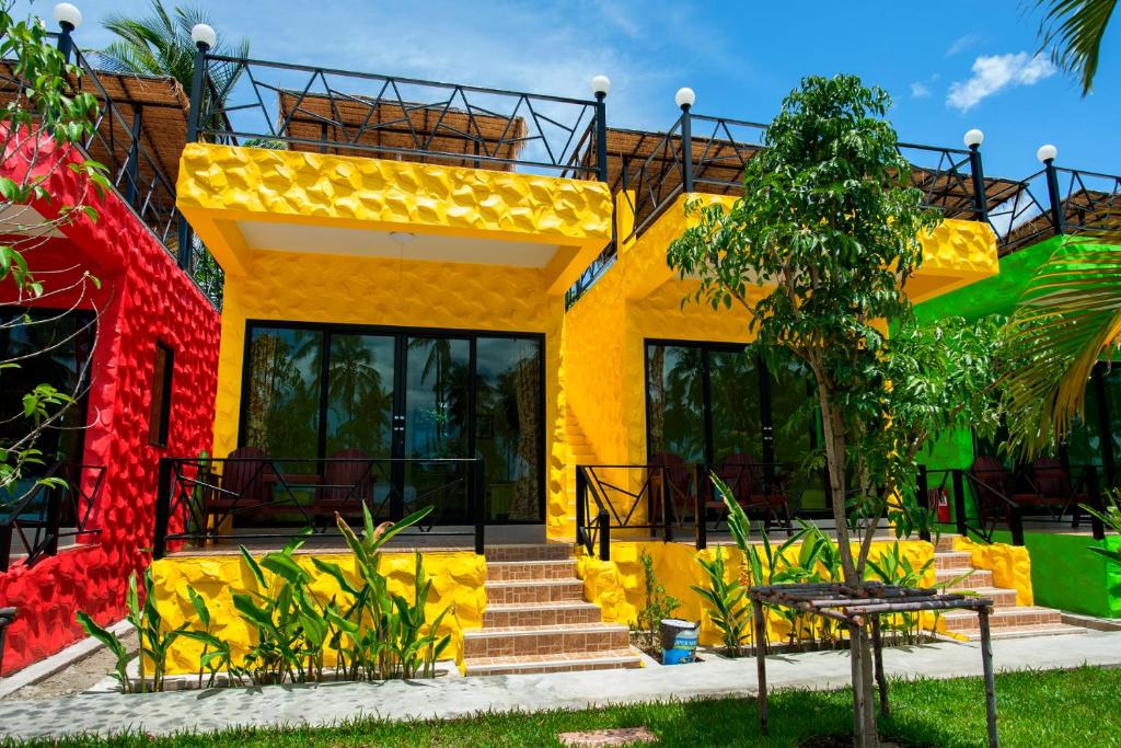 Zahrada ubytování Irak Resort Ao Manao 