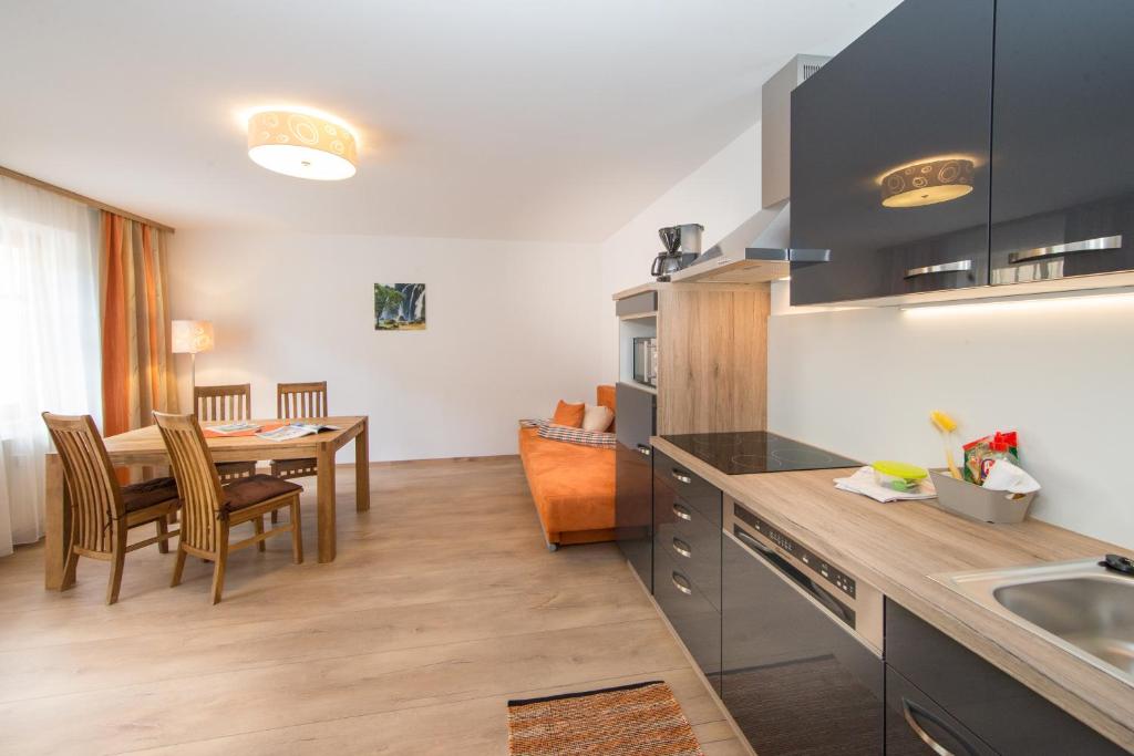 Kuchyňa alebo kuchynka v ubytovaní Apartments Schmittental - Schmitten62 Self Check-In