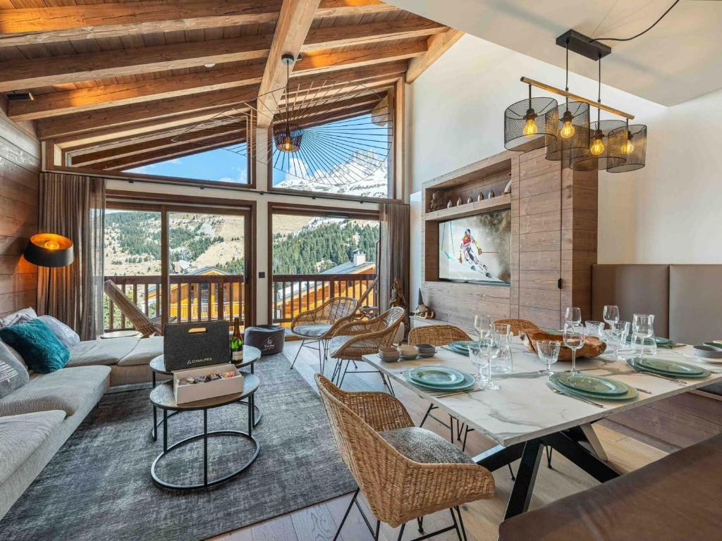 Appartement chic et cosy au cœur de Méribel avec parking