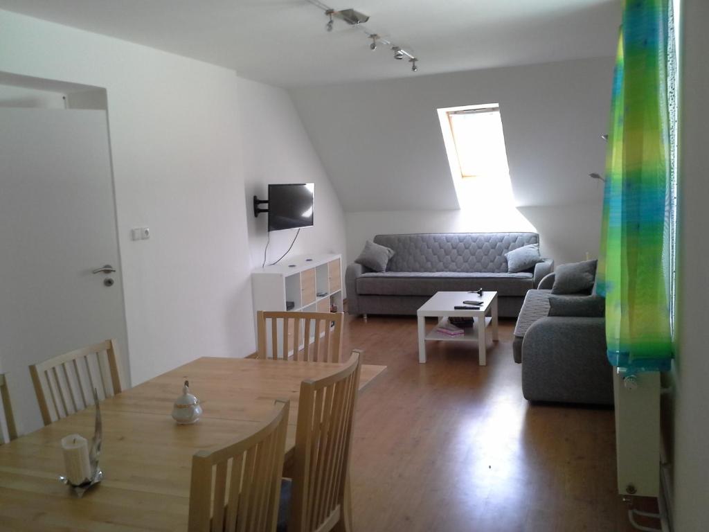 Posezení v ubytování Apartmán Hastrmánek, Kvilda 3
