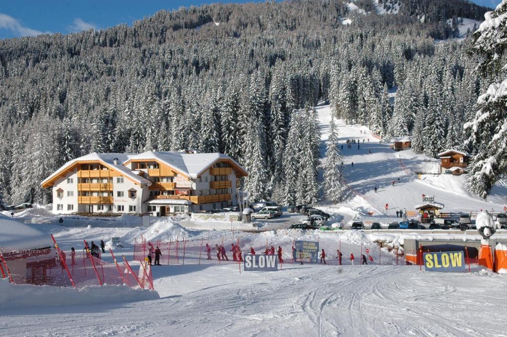 Wellness Hotel Lupo Bianco v zimě