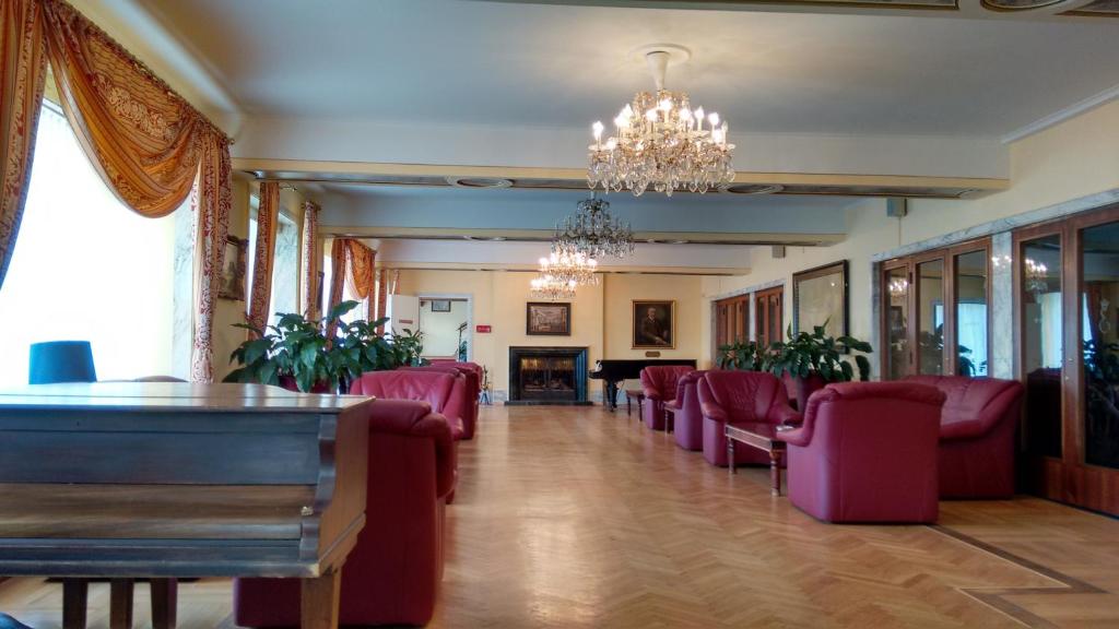 Posezení v ubytování Thermal Resort Hotel Elisabethpark