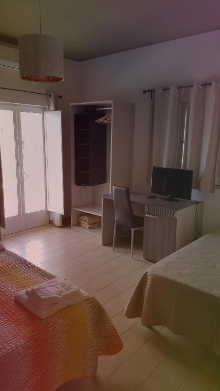 Posezení v ubytování Albergo " il Gattopardo" di Esposito Carmela & C sas