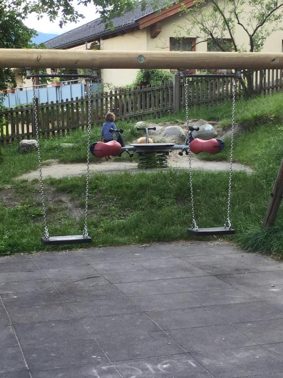 Vonkajšia záhrada v ubytovaní Alexander
