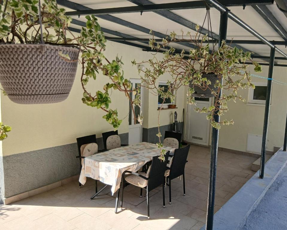 Ruang duduk di Apartment Luka