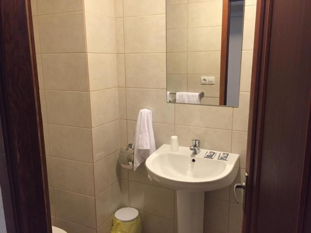 Ванная комната в Hotel Antares
