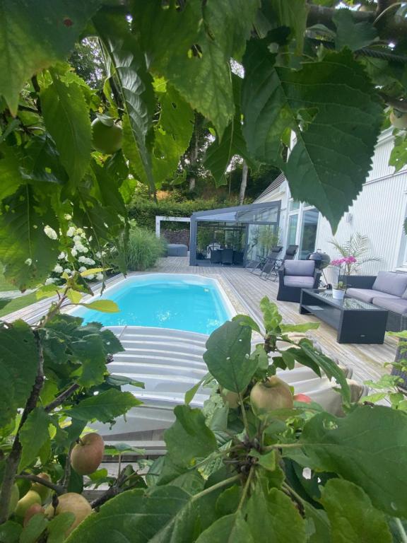 Swimmingpoolen hos eller tæt på Holiday home Båstad, 8 beds