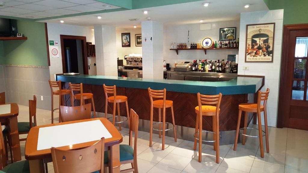 Lounge nebo bar v ubytování Hotel Alameda