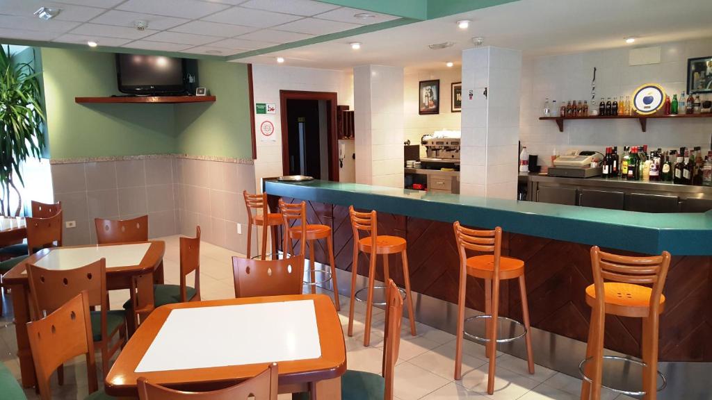 Lounge nebo bar v ubytování Hotel Alameda