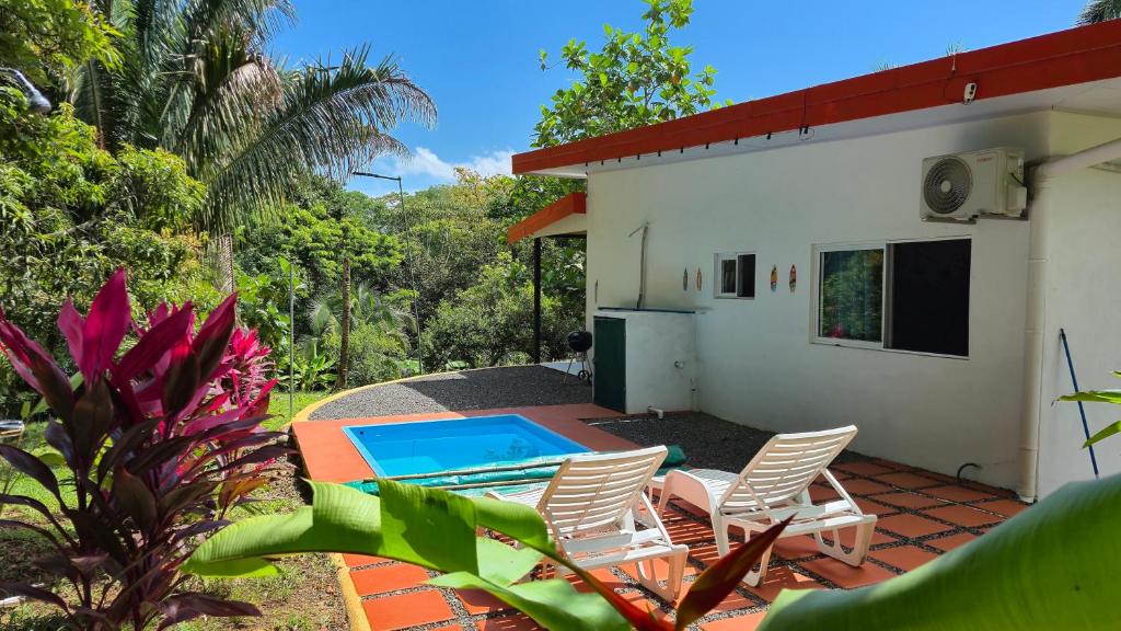 Zahrada ubytování Villas Pura Vida - Mango