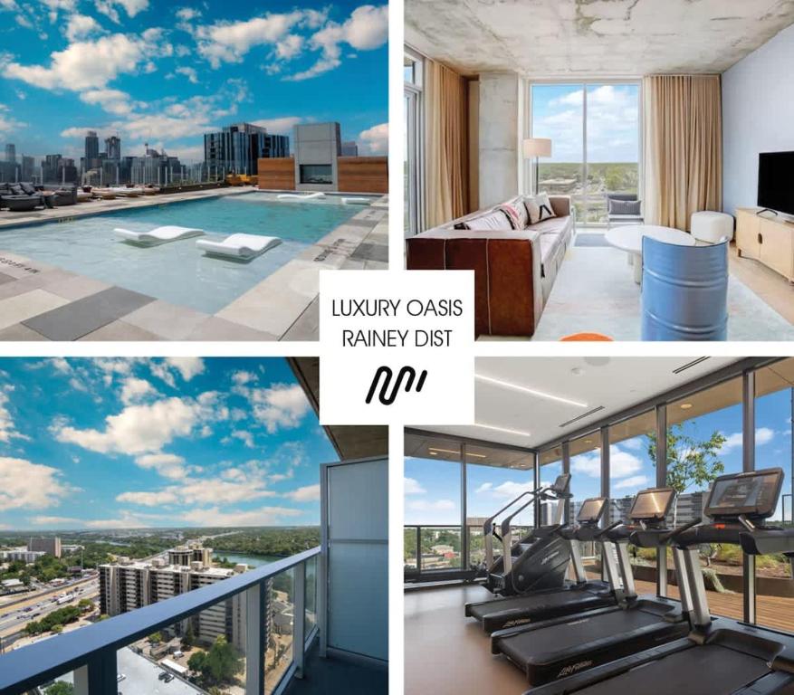 Fitness centrum a/nebo fitness zařízení v ubytování Luxury Oasis - Stunning Condo Unbeatable Location