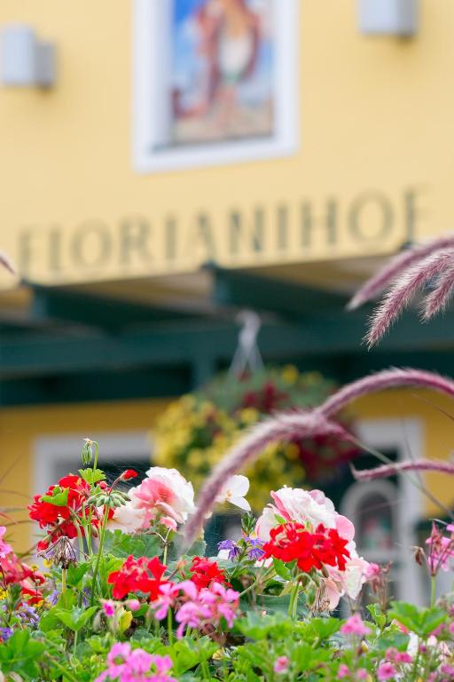 Vonkajšia záhrada v ubytovaní Florianihof