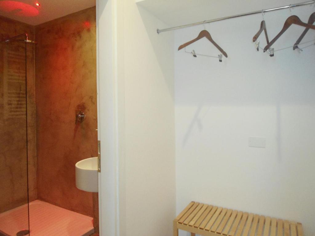 Koupelna v ubytování Hotel Piccola Firenze