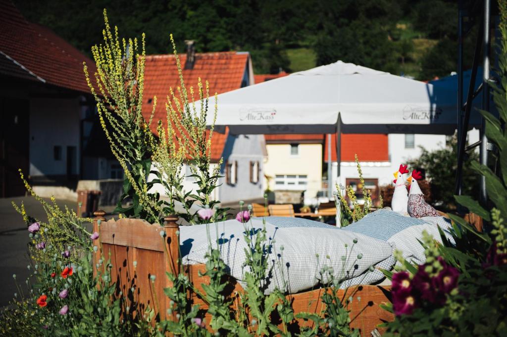 Zahrada ubytování Alte Kass Hotel & Kaffeehaus