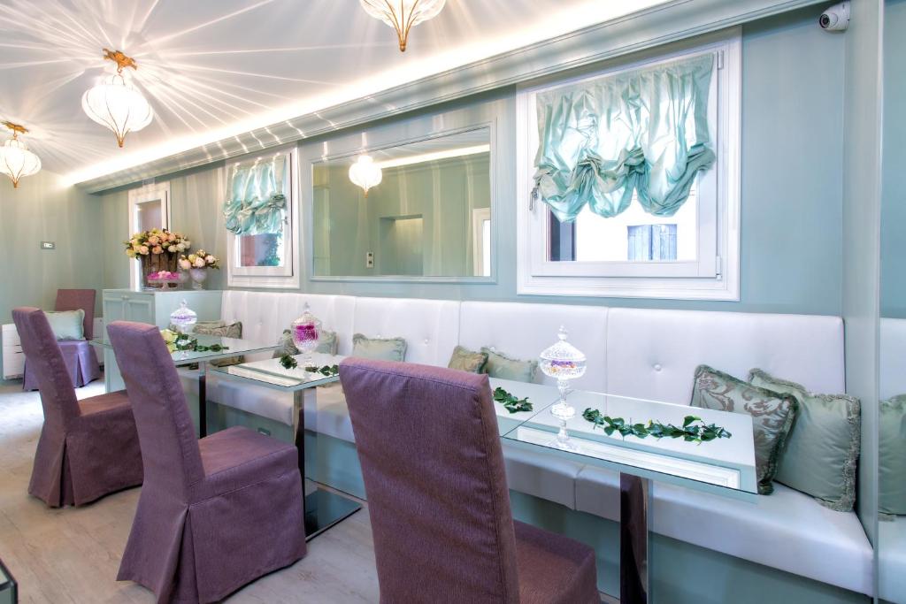 Posezení v ubytování Aquamare, boutique b&b