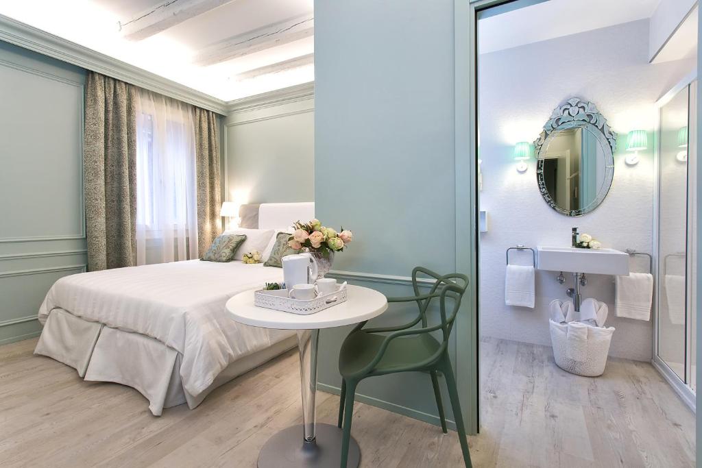 Koupelna v ubytování Aquamare, boutique b&b