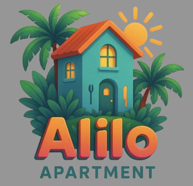 a logo with a house and palm trees at Alilo Apartment in Victoria