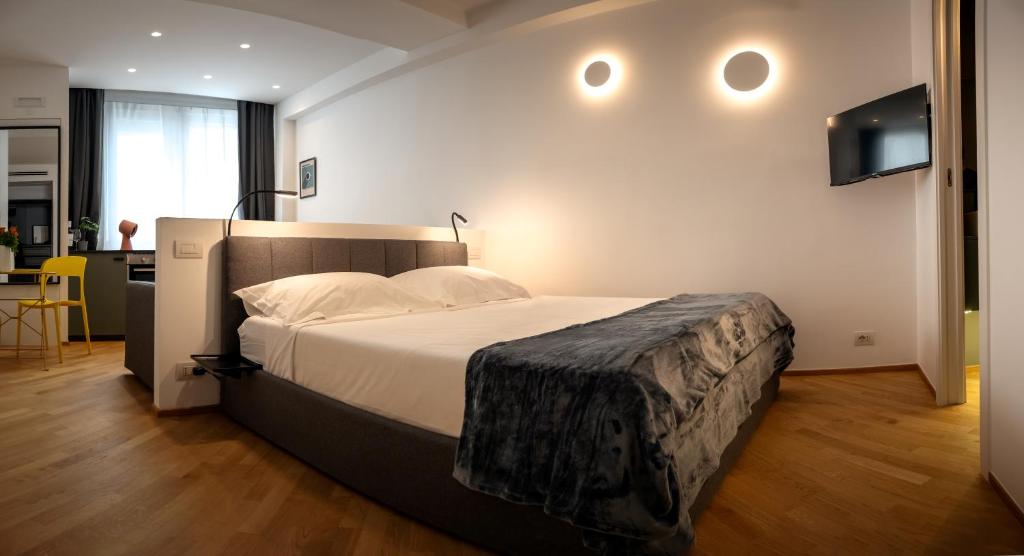 Postel nebo postele na pokoji v ubytování Cosy