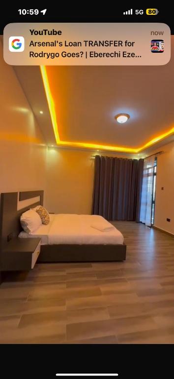 Ένα ή περισσότερα κρεβάτια σε δωμάτιο στο G&A Luxury Modern Apartments