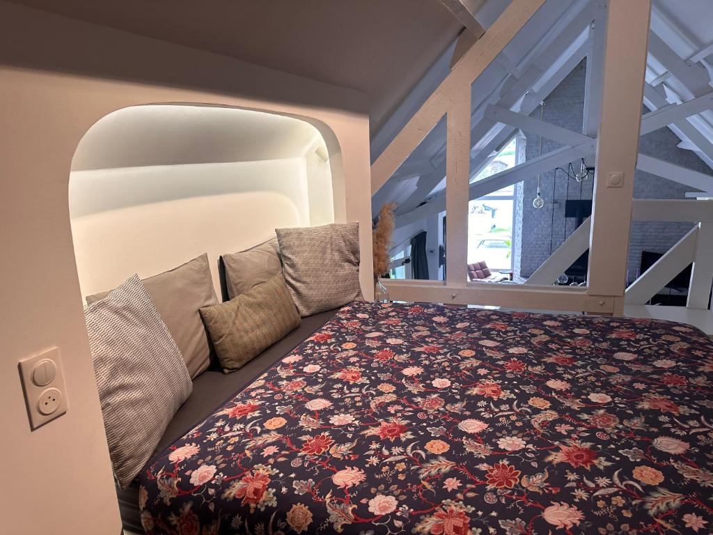 En eller flere senge i et værelse på Het Blauwhof