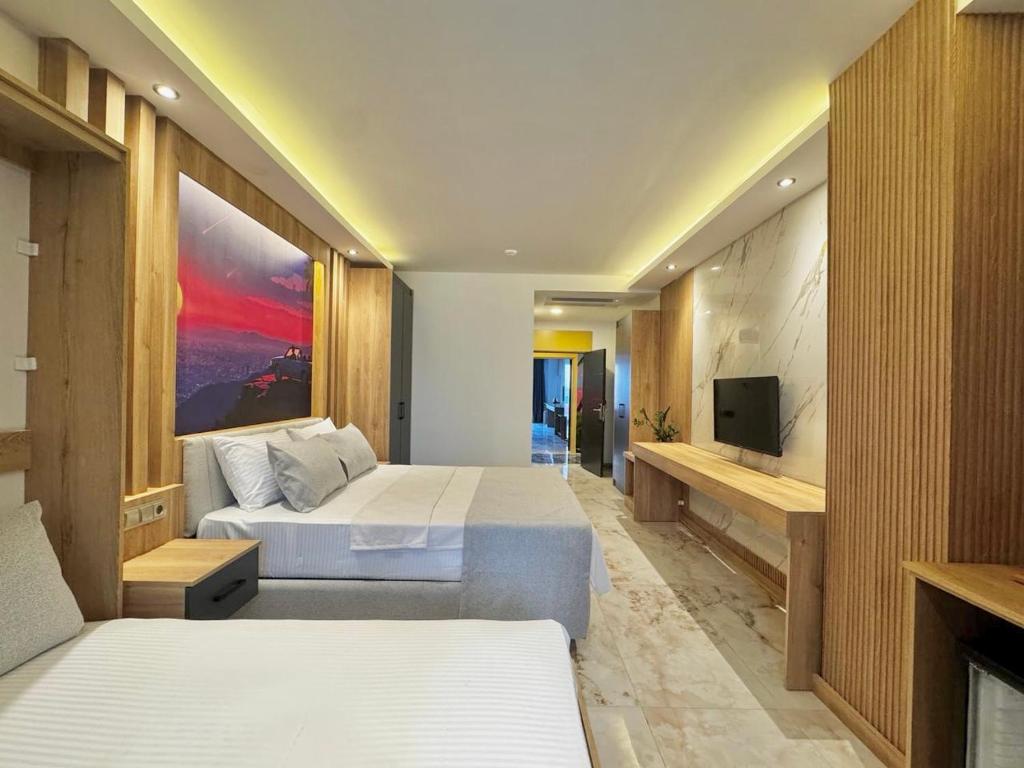 vice city beach resort otel - Triple Room With Bath