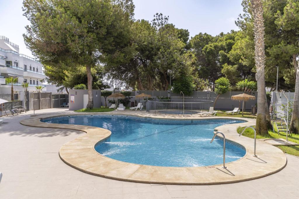 Swimmingpoolen hos eller tæt på Garrucha Playa Piscina Wifi Parking Gratis