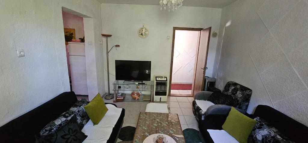 Μια τηλεόραση ή/και κέντρο ψυχαγωγίας στο Apartman Hushida