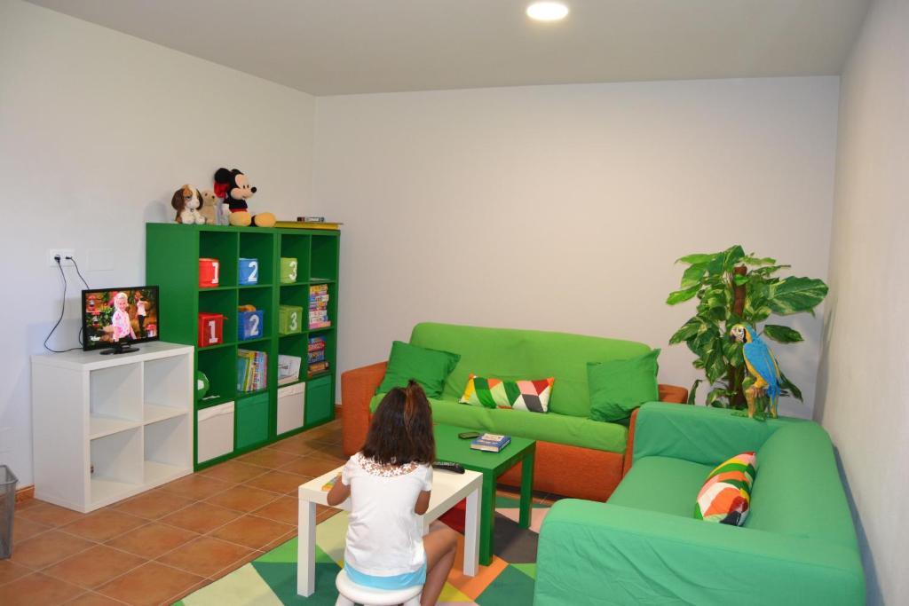Część wypoczynkowa w obiekcie Apartamentos Montalvo Playa