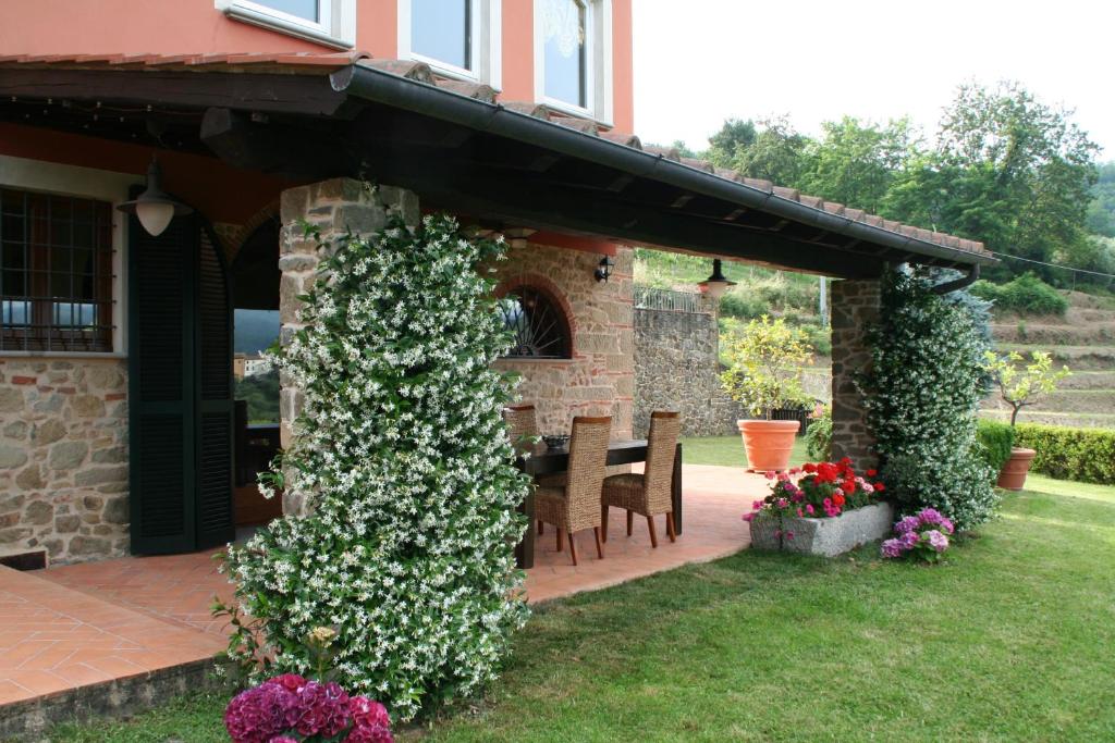 Zahrada ubytování Podere Gianpaolo