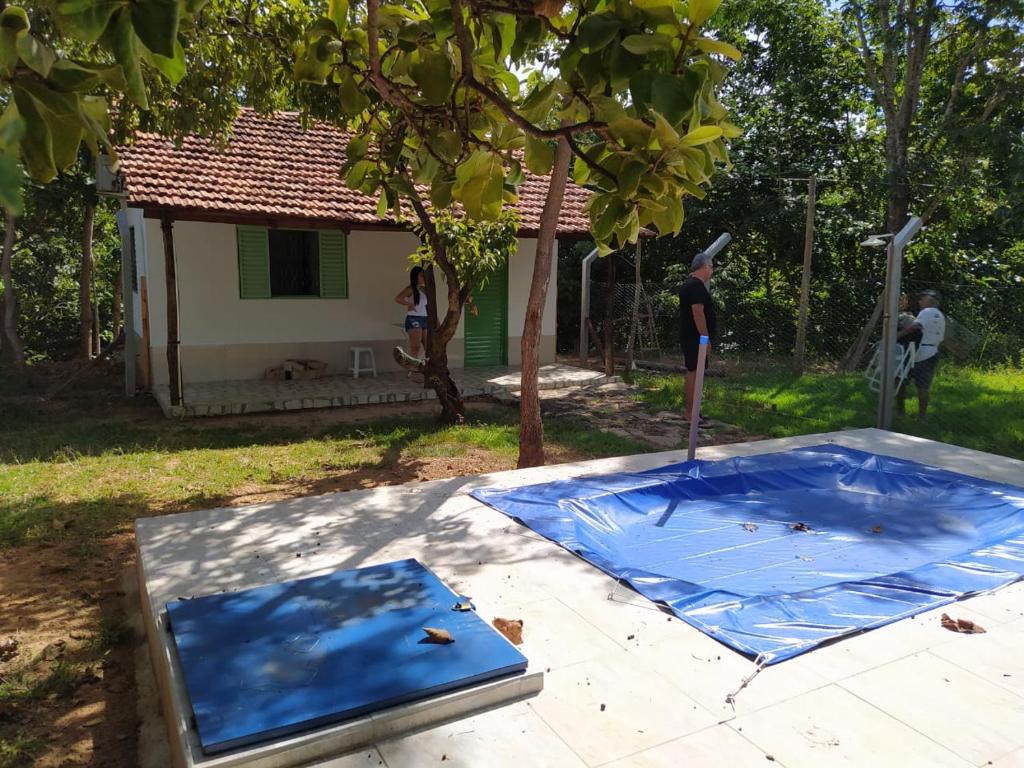 Zahrada ubytování Cachoeira das andorinhas