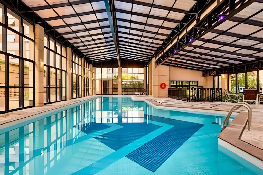 Πισίνα στο ή κοντά στο Comfort Flat Pinheiros em Hotel 4,5 estrelas