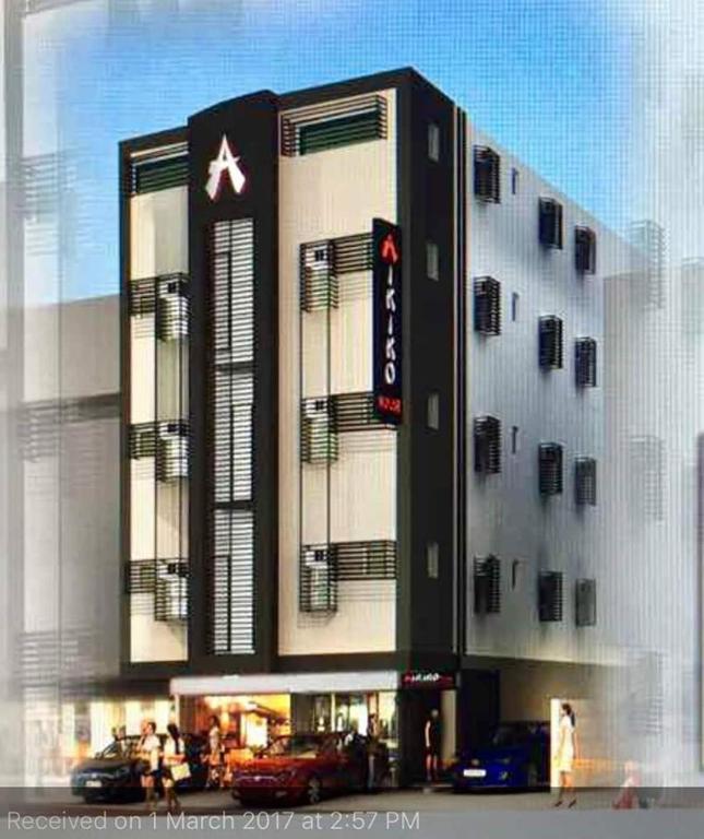 a rendering of a building with a star on it at Aikiko House in Davao City