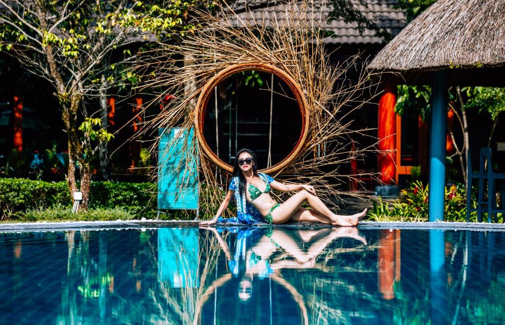 Bassein majutusasutuses Santa Resort Phú Quốc või selle lähedal