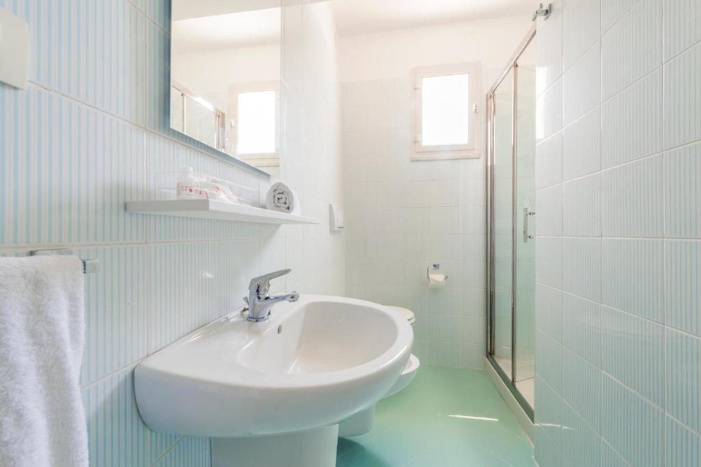 Koupelna v ubytování Hotel Spicy