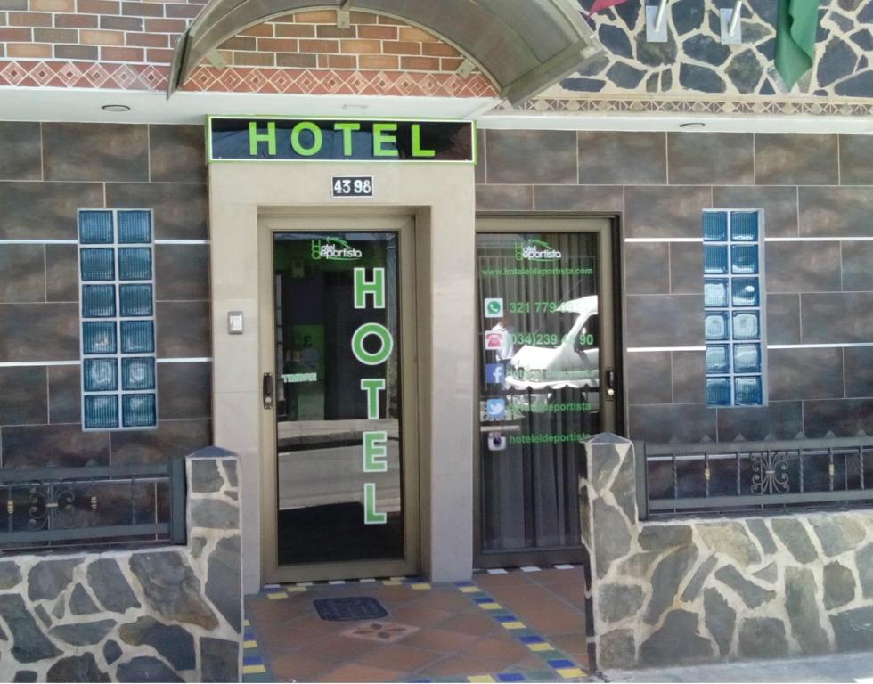 Exteriér nebo vchod ubytování Hotel El Deportista
